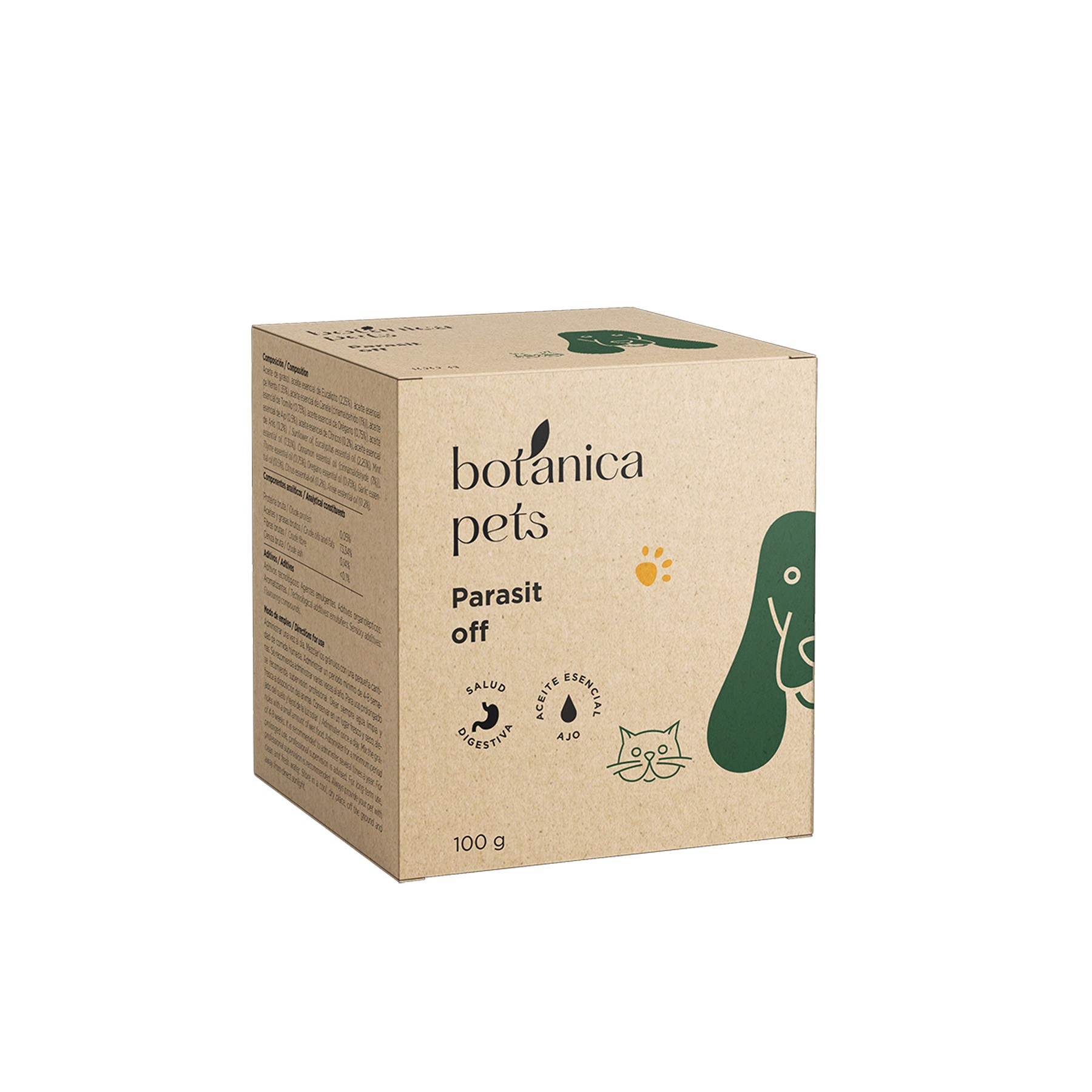 Imagen de Botánica Pets Parasit off 100gr