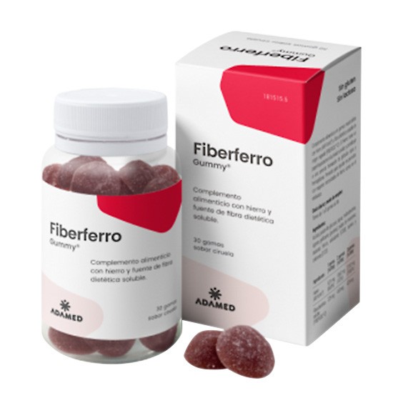 Imagen de Fiberferro gummy 30 gomas masticables