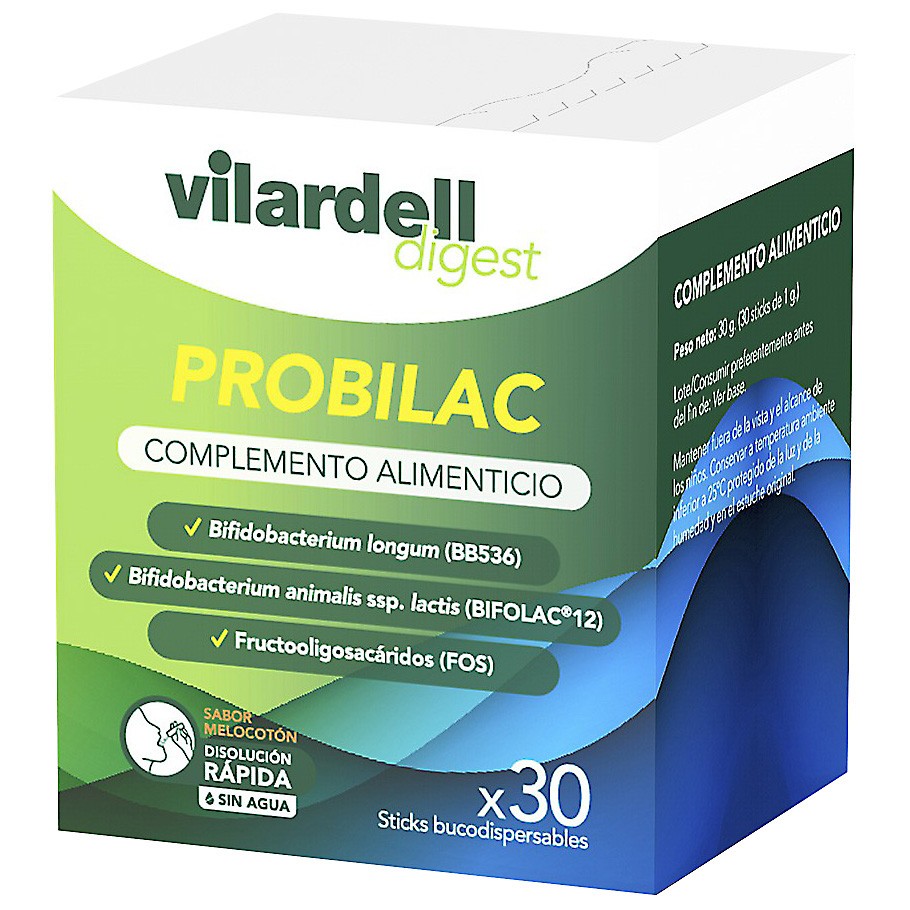 Imagen de Vilardell digest probilac 30 sticks