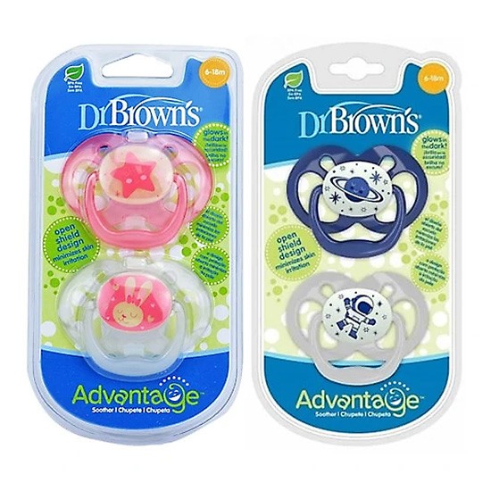 Imagen de Dr.Brown's chupete advantage reversible T2